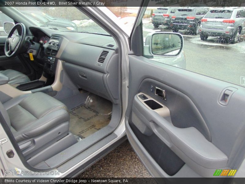 Billet Silver Metallic / Gray 2007 Honda Pilot EX-L 4WD