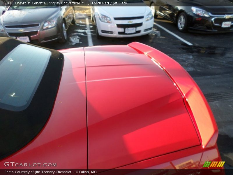 Torch Red / Jet Black 2015 Chevrolet Corvette Stingray Convertible Z51
