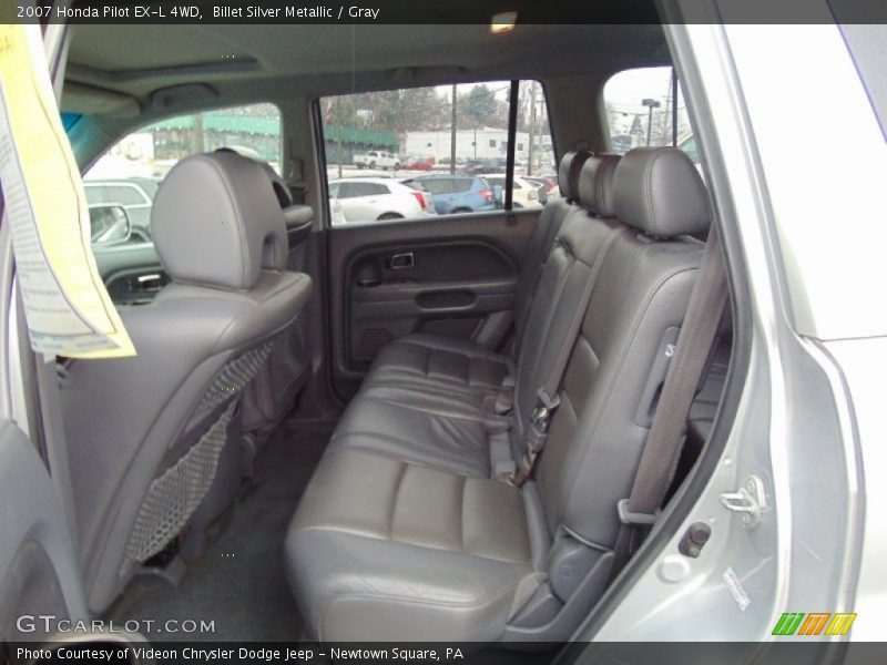Billet Silver Metallic / Gray 2007 Honda Pilot EX-L 4WD