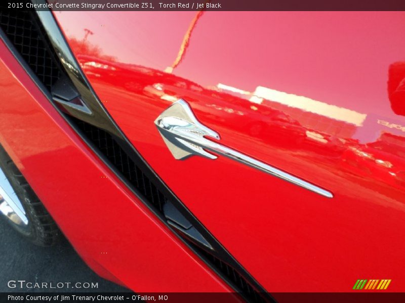 Torch Red / Jet Black 2015 Chevrolet Corvette Stingray Convertible Z51