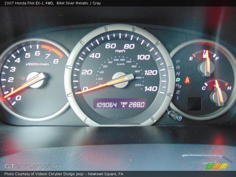  2007 Pilot EX-L 4WD EX-L 4WD Gauges