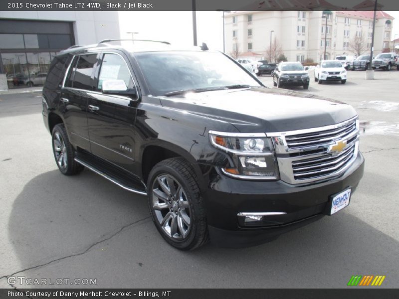 Black / Jet Black 2015 Chevrolet Tahoe LTZ 4WD