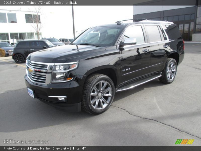 Black / Jet Black 2015 Chevrolet Tahoe LTZ 4WD