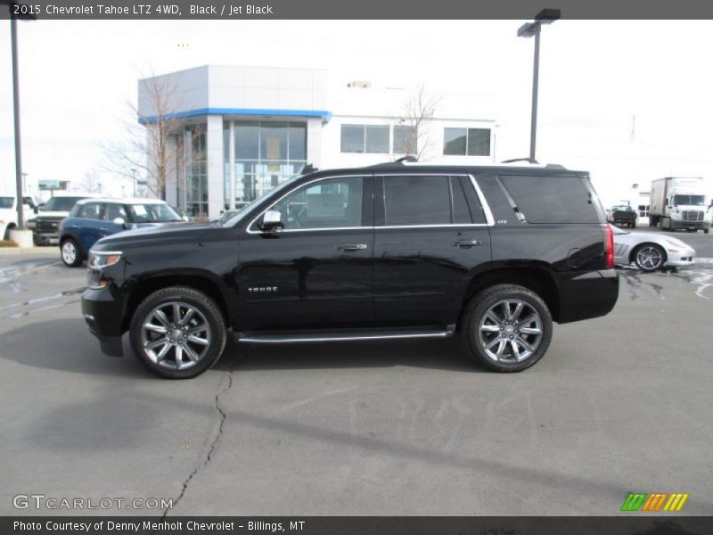 Black / Jet Black 2015 Chevrolet Tahoe LTZ 4WD
