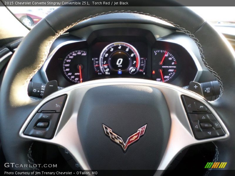 Torch Red / Jet Black 2015 Chevrolet Corvette Stingray Convertible Z51