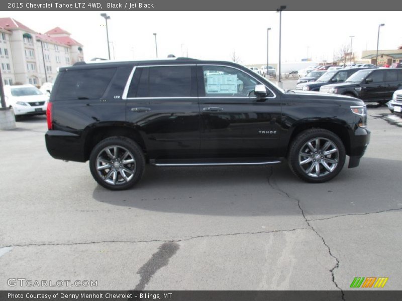 Black / Jet Black 2015 Chevrolet Tahoe LTZ 4WD