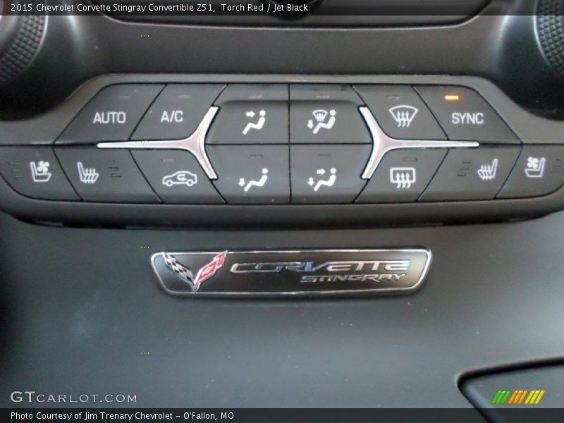 Torch Red / Jet Black 2015 Chevrolet Corvette Stingray Convertible Z51