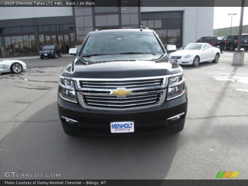 Black / Jet Black 2015 Chevrolet Tahoe LTZ 4WD