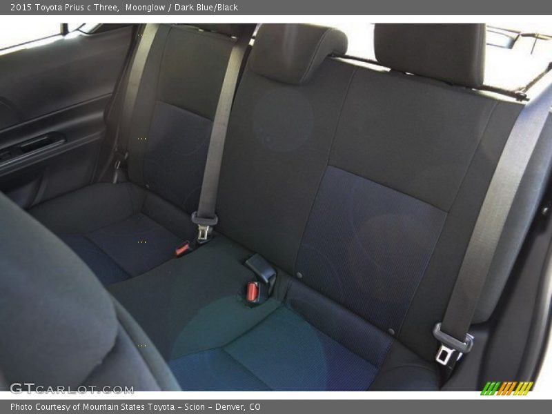 Moonglow / Dark Blue/Black 2015 Toyota Prius c Three