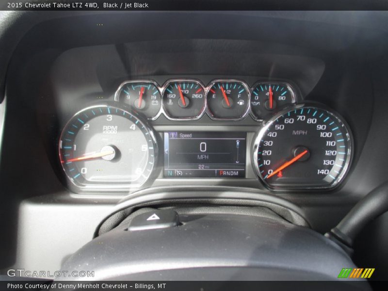 Black / Jet Black 2015 Chevrolet Tahoe LTZ 4WD