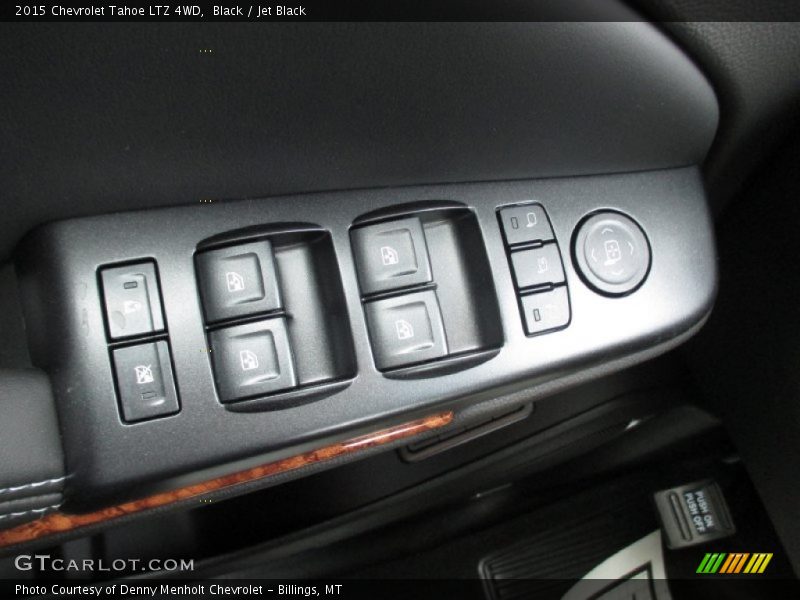 Black / Jet Black 2015 Chevrolet Tahoe LTZ 4WD
