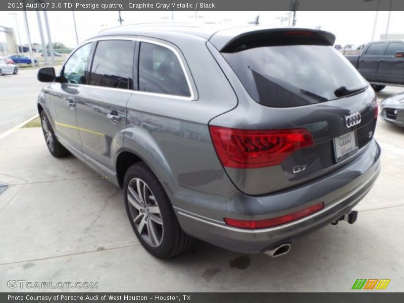 Graphite Gray Metallic / Black 2015 Audi Q7 3.0 TDI Prestige quattro
