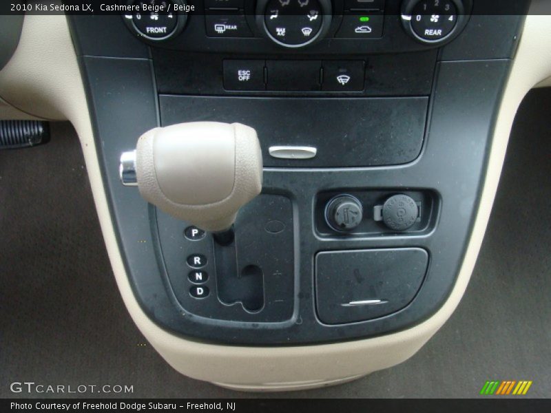 Cashmere Beige / Beige 2010 Kia Sedona LX