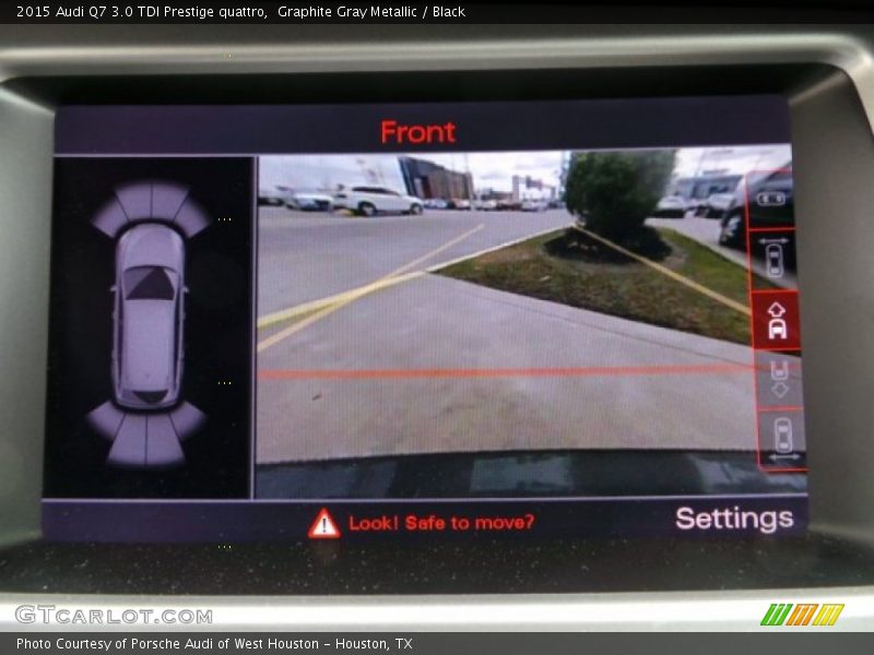 Graphite Gray Metallic / Black 2015 Audi Q7 3.0 TDI Prestige quattro