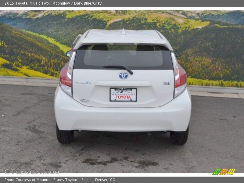 Moonglow / Dark Blue/Gray 2015 Toyota Prius c Two