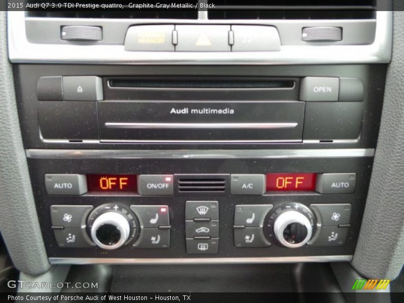 Controls of 2015 Q7 3.0 TDI Prestige quattro