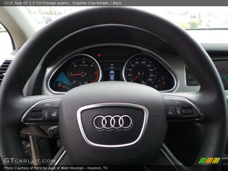 Graphite Gray Metallic / Black 2015 Audi Q7 3.0 TDI Prestige quattro
