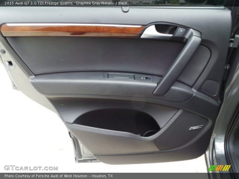 Graphite Gray Metallic / Black 2015 Audi Q7 3.0 TDI Prestige quattro