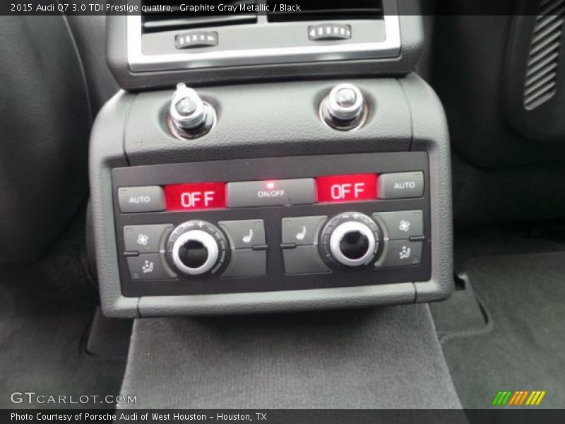 Controls of 2015 Q7 3.0 TDI Prestige quattro