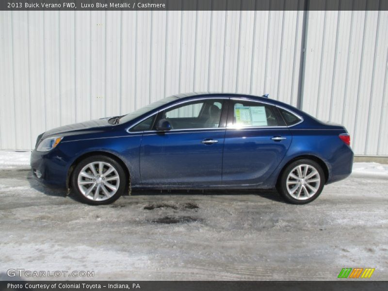 Luxo Blue Metallic / Cashmere 2013 Buick Verano FWD
