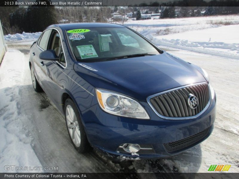 Luxo Blue Metallic / Cashmere 2013 Buick Verano FWD