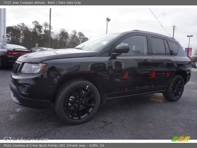 Black / Dark Slate Gray 2015 Jeep Compass Altitude