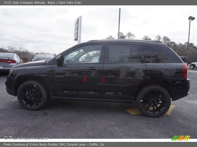 Black / Dark Slate Gray 2015 Jeep Compass Altitude