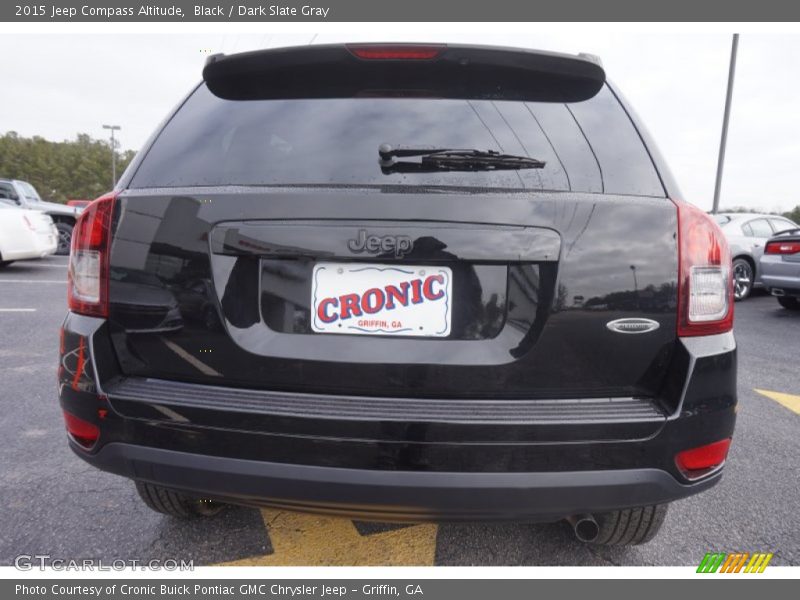 Black / Dark Slate Gray 2015 Jeep Compass Altitude