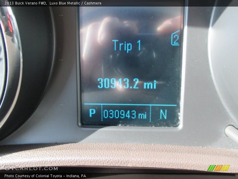 Luxo Blue Metallic / Cashmere 2013 Buick Verano FWD