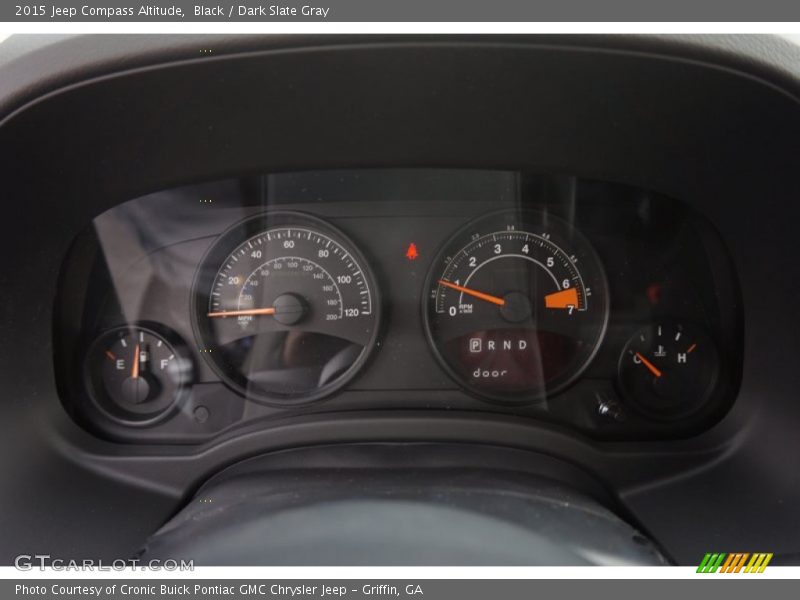Black / Dark Slate Gray 2015 Jeep Compass Altitude