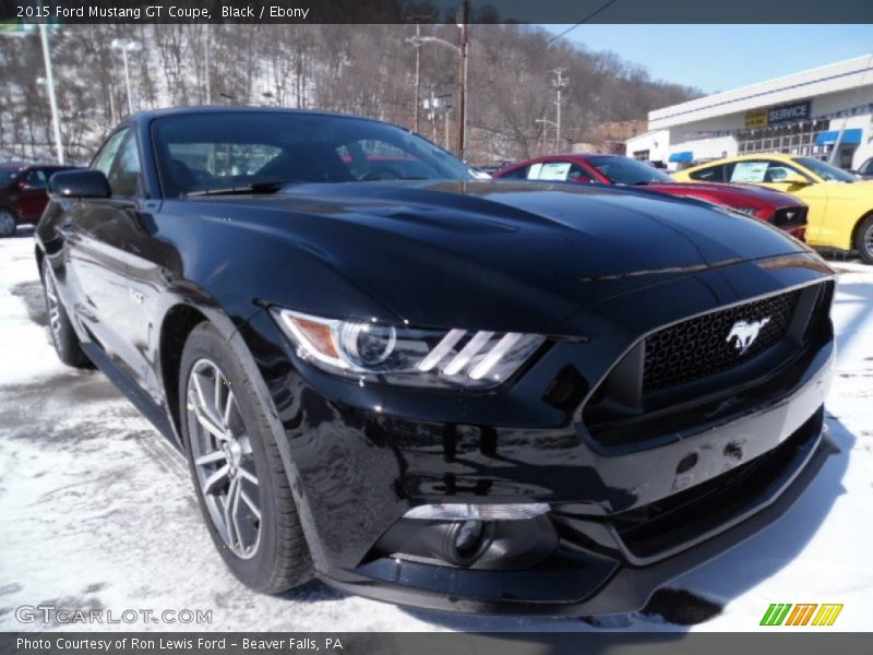 Black / Ebony 2015 Ford Mustang GT Coupe