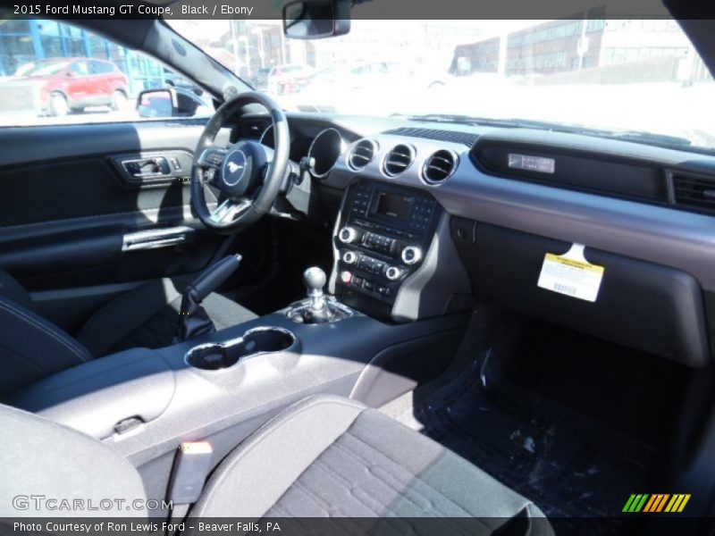 Black / Ebony 2015 Ford Mustang GT Coupe
