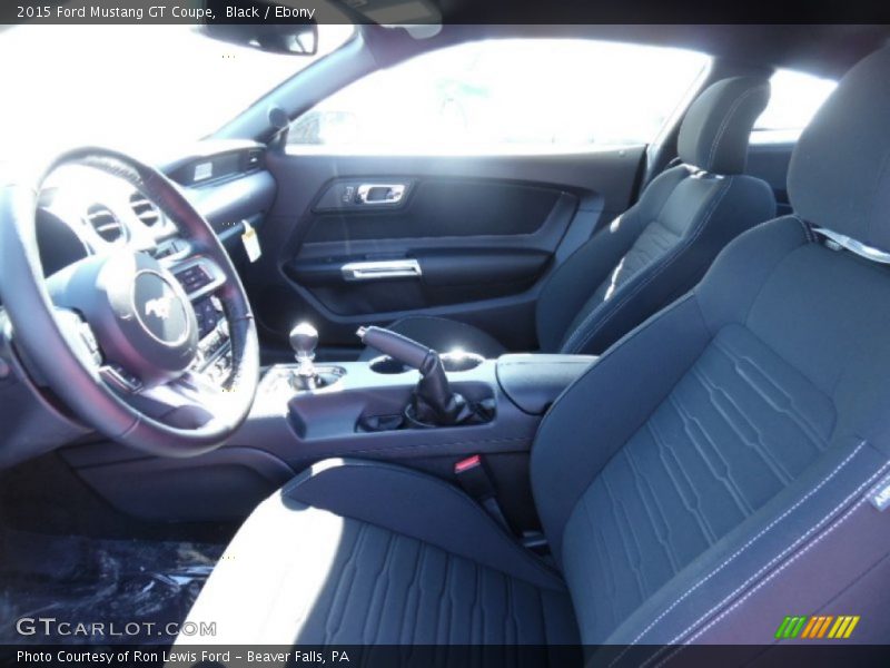 Black / Ebony 2015 Ford Mustang GT Coupe