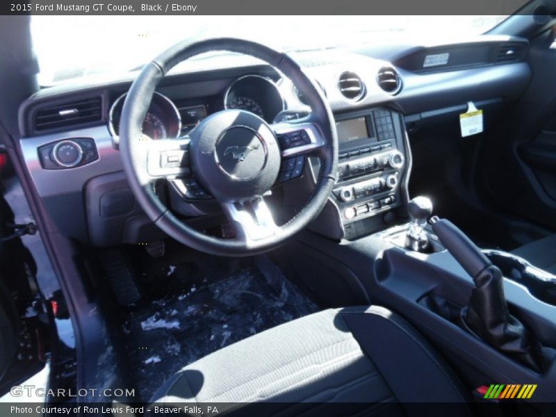 Black / Ebony 2015 Ford Mustang GT Coupe