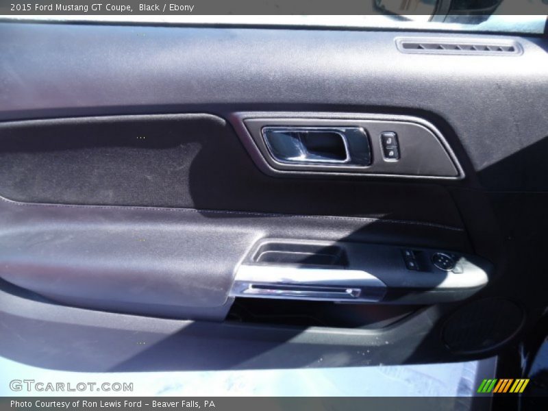 Black / Ebony 2015 Ford Mustang GT Coupe