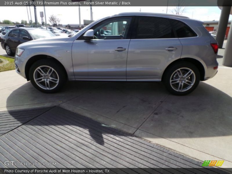 Florett Silver Metallic / Black 2015 Audi Q5 3.0 TFSI Premium Plus quattro