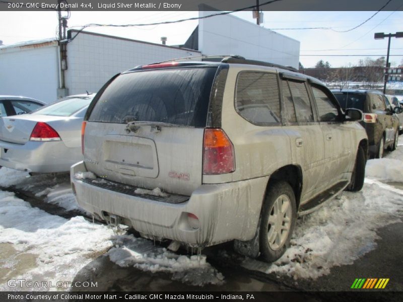 Liquid Silver Metallic / Ebony 2007 GMC Envoy Denali 4x4