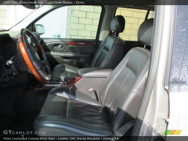 Liquid Silver Metallic / Ebony 2007 GMC Envoy Denali 4x4
