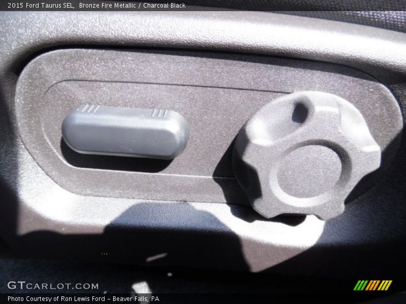 Bronze Fire Metallic / Charcoal Black 2015 Ford Taurus SEL