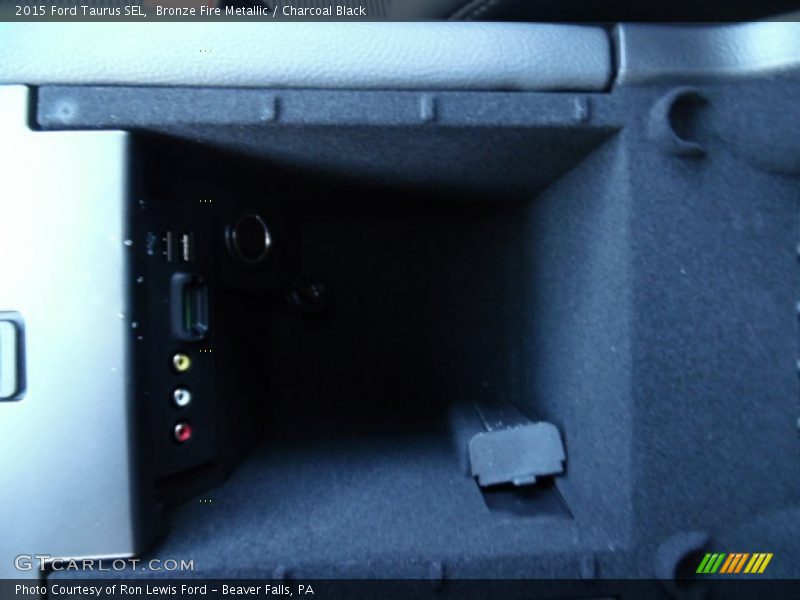 Bronze Fire Metallic / Charcoal Black 2015 Ford Taurus SEL
