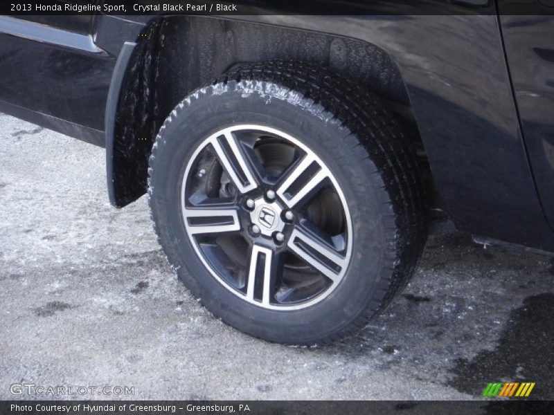 Crystal Black Pearl / Black 2013 Honda Ridgeline Sport