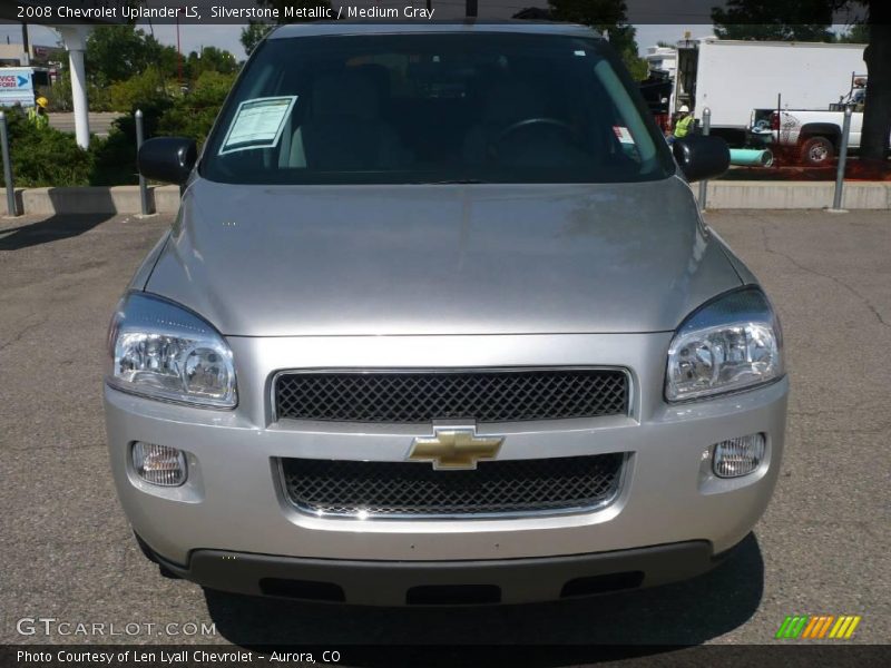 Silverstone Metallic / Medium Gray 2008 Chevrolet Uplander LS