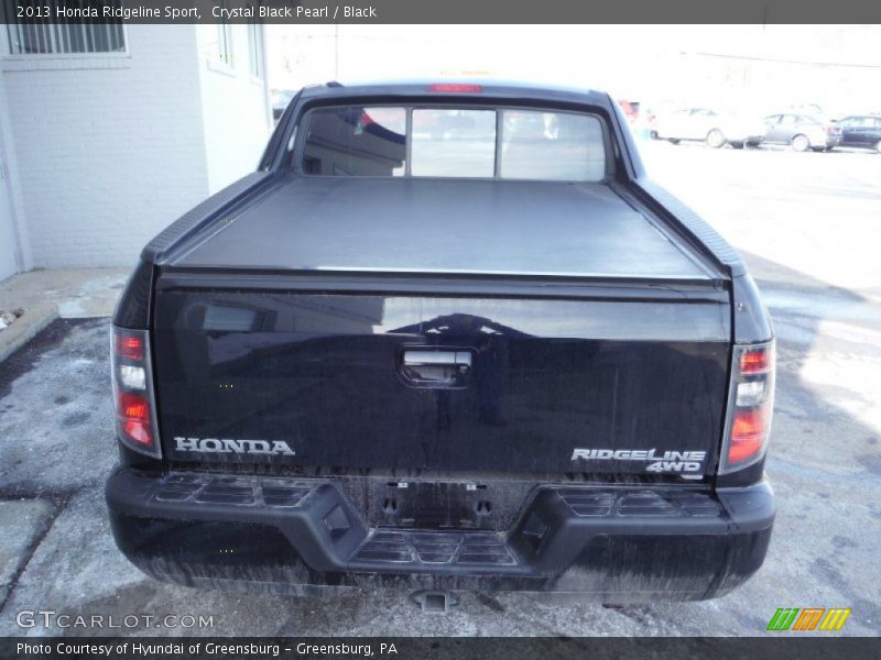 Crystal Black Pearl / Black 2013 Honda Ridgeline Sport