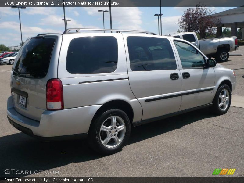 Silverstone Metallic / Medium Gray 2008 Chevrolet Uplander LS