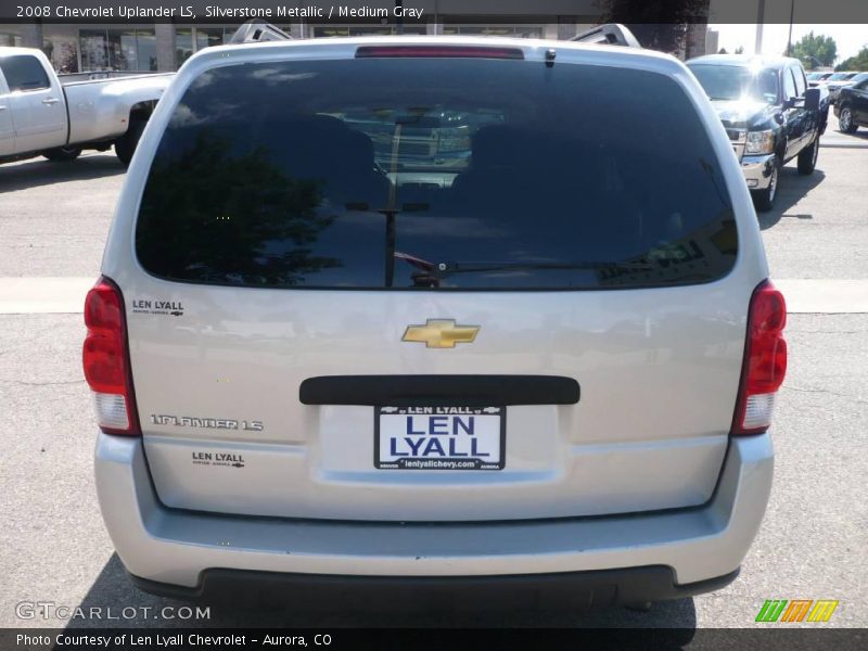 Silverstone Metallic / Medium Gray 2008 Chevrolet Uplander LS