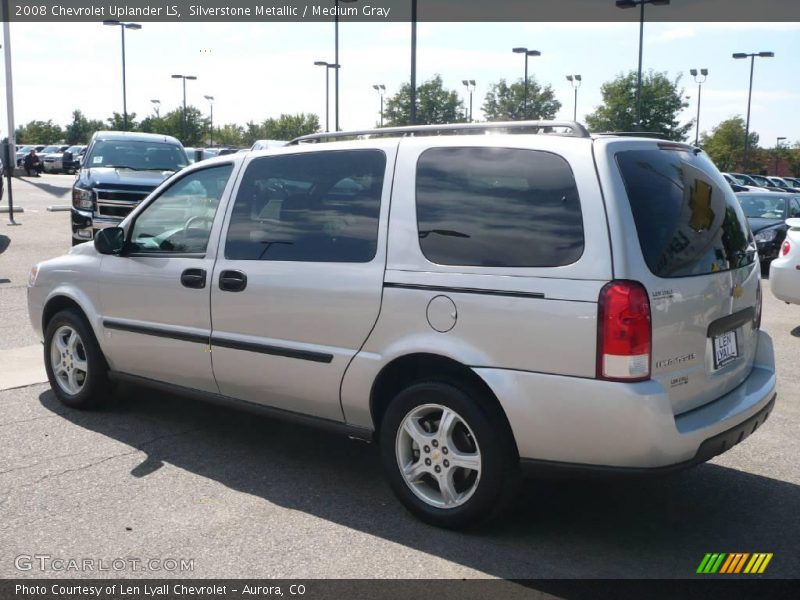 Silverstone Metallic / Medium Gray 2008 Chevrolet Uplander LS