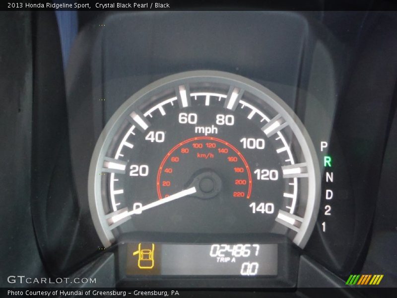 Crystal Black Pearl / Black 2013 Honda Ridgeline Sport