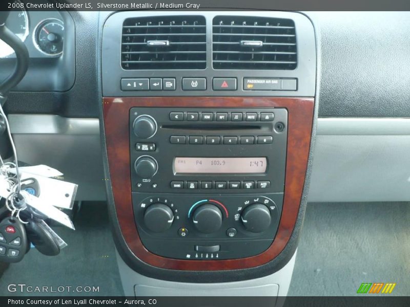 Silverstone Metallic / Medium Gray 2008 Chevrolet Uplander LS