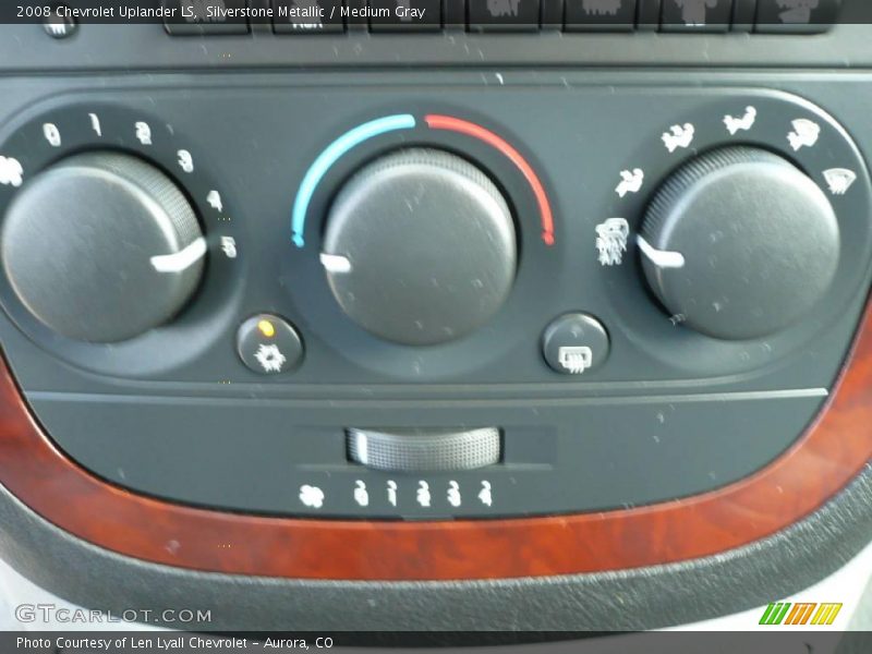 Silverstone Metallic / Medium Gray 2008 Chevrolet Uplander LS