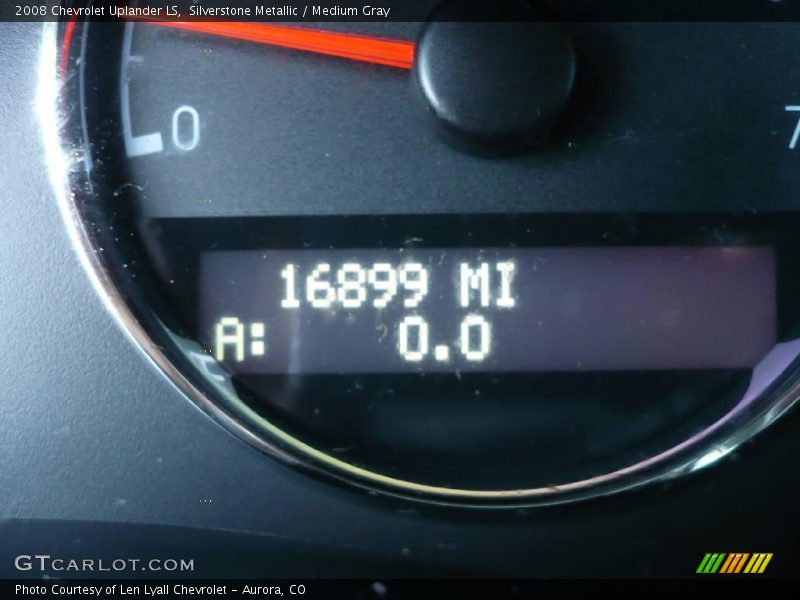 Silverstone Metallic / Medium Gray 2008 Chevrolet Uplander LS